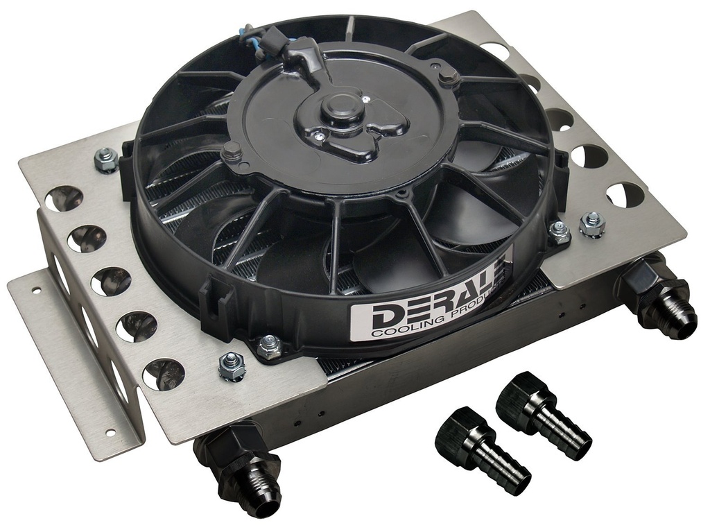 Derale 15850: Atomic-Cool Cooler Assembly Cooler Inlet Size: -8AN