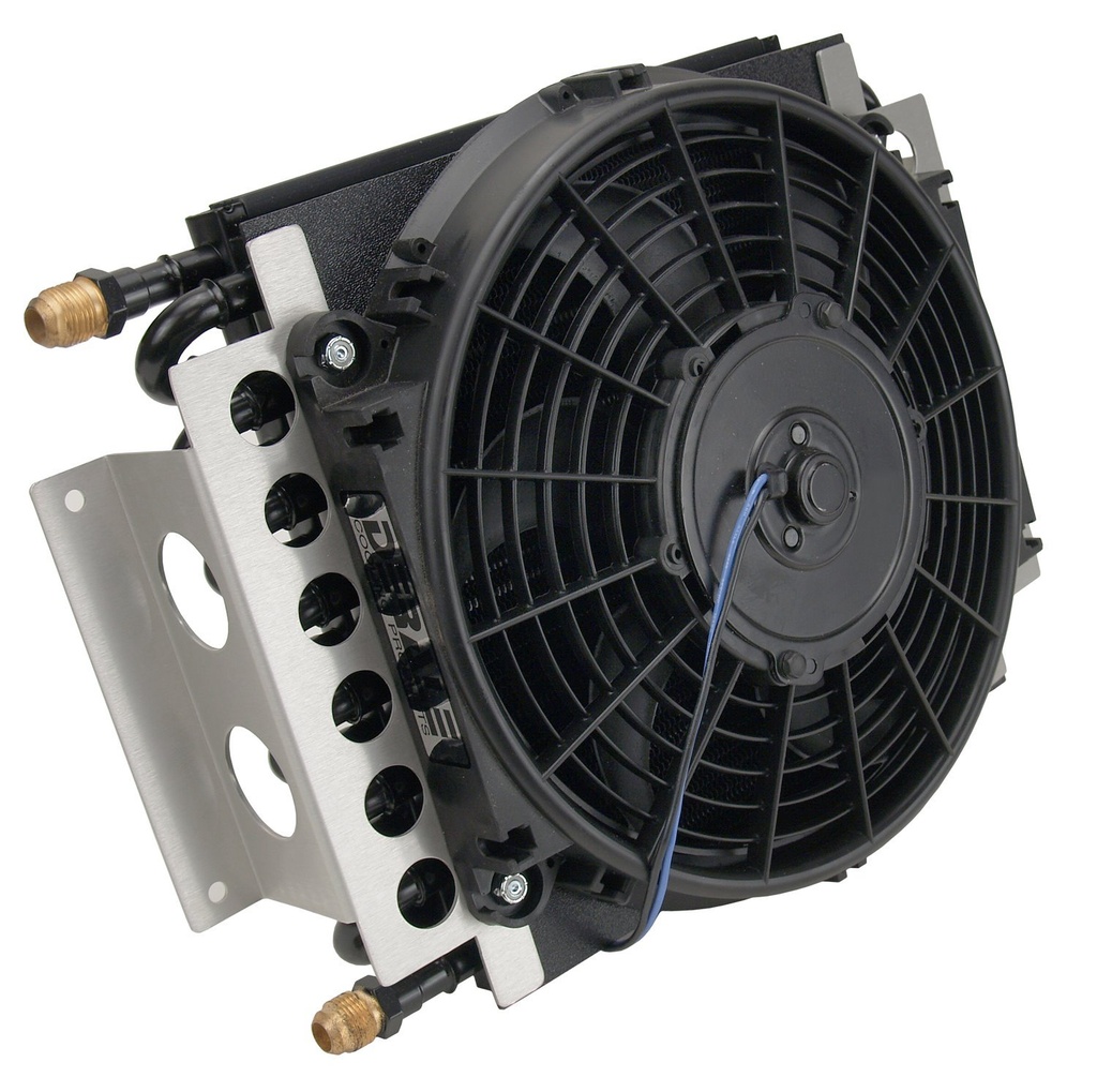 Derale 15800: Electra-Cool Cooler Assembly Inlet Size: -8AN