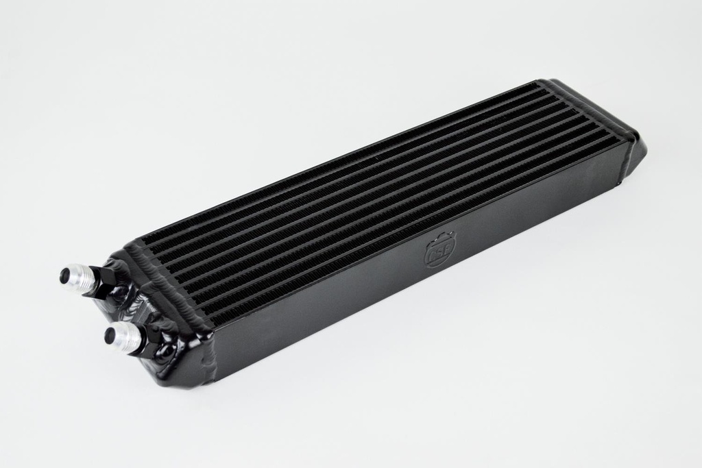 CSF Radiators 8066: Universal Dual-Pass internal/external Oil Cooler - 22.0in L x 5.0in H x 2.25in W