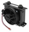 Earl's FP219ERL: UltraPro Narrow 19 Row Oil Cooler with Single Electric Fan