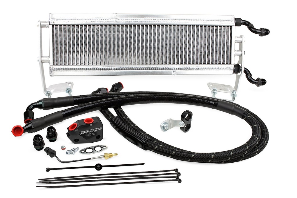 Improved Racing EC5-600: EC5-600 Performance Oil Cooler Kit, 1997-2004 Chevy C5 Corvette, Track Only
