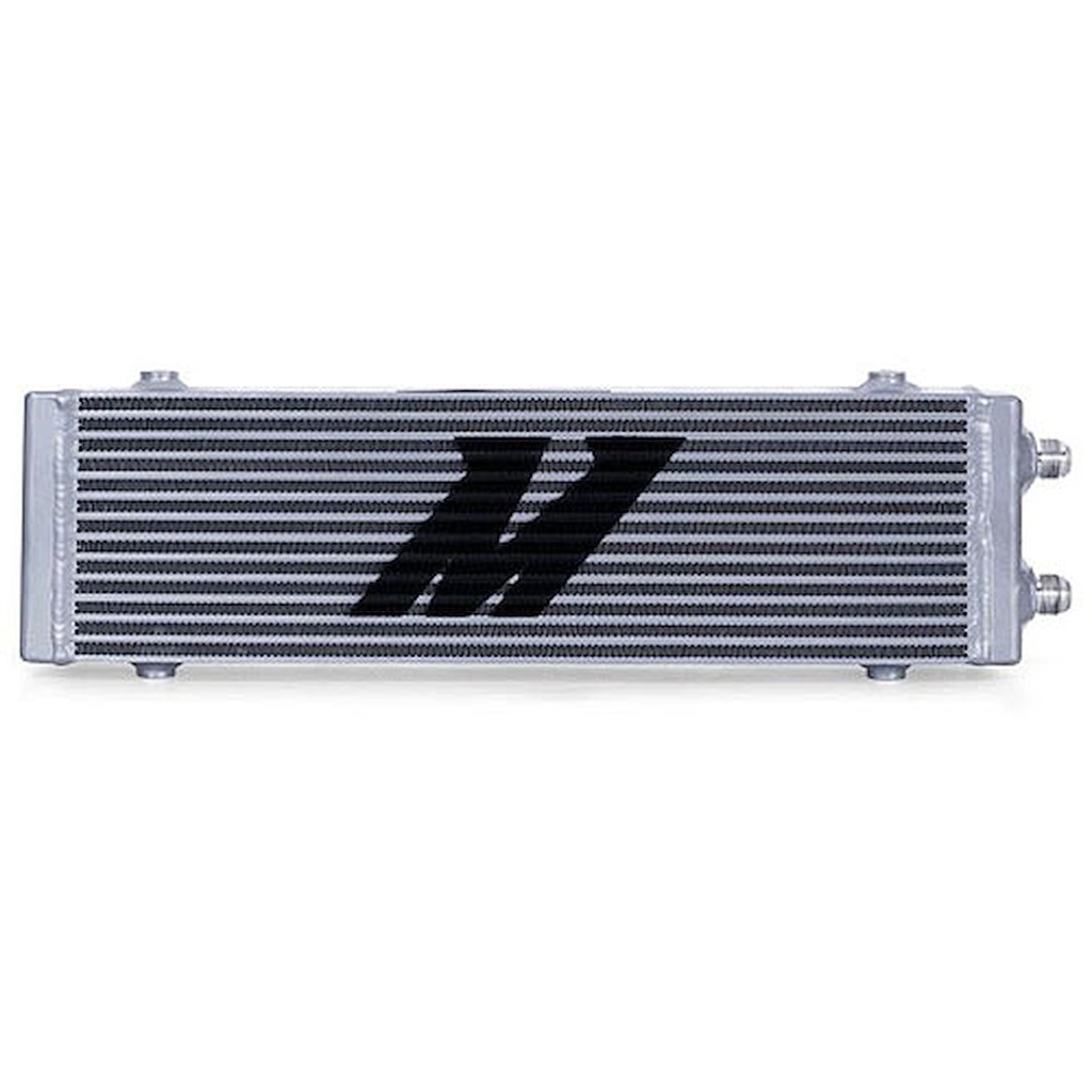 Mishimoto MMOC-DP-LSL: Universal Dual Pass Race Oil Cooler - Large