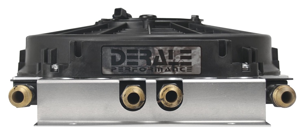 Derale 15220: Dual Circuit Cooler With Fan Kit 4 Pass & 4 Pass Configuration