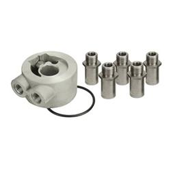 Derale 25702: Thermostatic Sandwich Adapter w/Multi-Fittings
