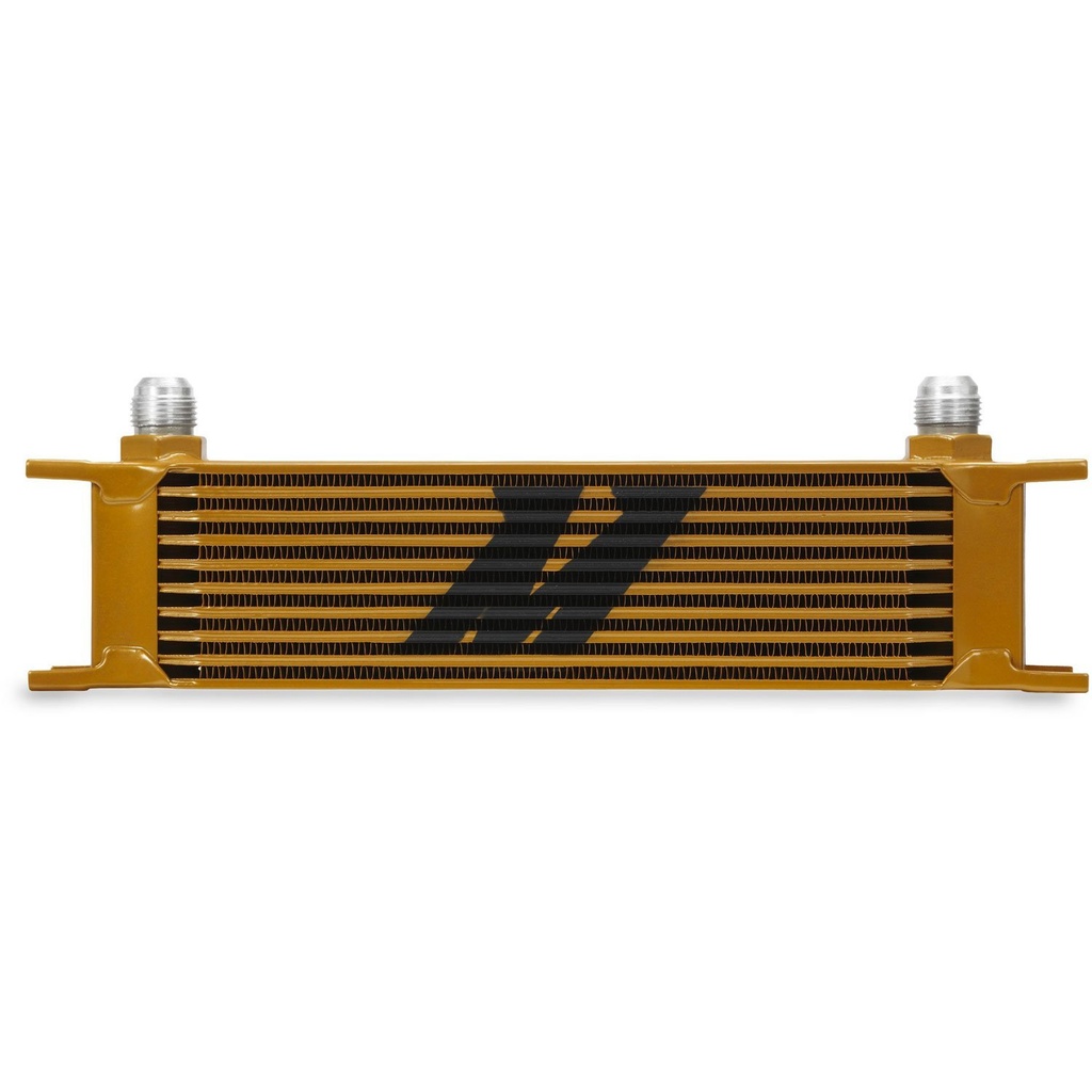 Mishimoto MMOC-10G: Universal Single Pass Oil Cooler - 10 Rows