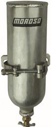 Moroso 63774: Radiator Overflow Catch Tank, 1-Quart Capacity, Billet Aluminum [Natural Finish]