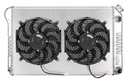 Cold Case Radiators GMG544-5K: GMG544-5K Aluminum Performance Radiator with Dual 12 in. Fans for 1978-1988 GM G-Body LS Swap