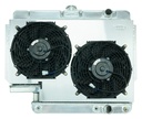 Cold Case Radiators CHI565A-5K: Aluminum Performance Radiator with Fans 1961-1965 Chevy Impala with 500 Steering Box