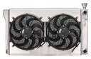 Cold Case Radiators GMT580SK: GMT580SK Aluminum Radiator Kit with Dual 14 in. Fan and Shroud for 1988-1998 Chevrolet/GMC 1500 Series Truck with LS Swap