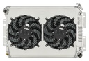 Cold Case Radiators CHC547ASK: Aluminum Performance Radiator with Fan and Shroud Kit 1967-1969 GM F-Body with GM LS Swap Engine
