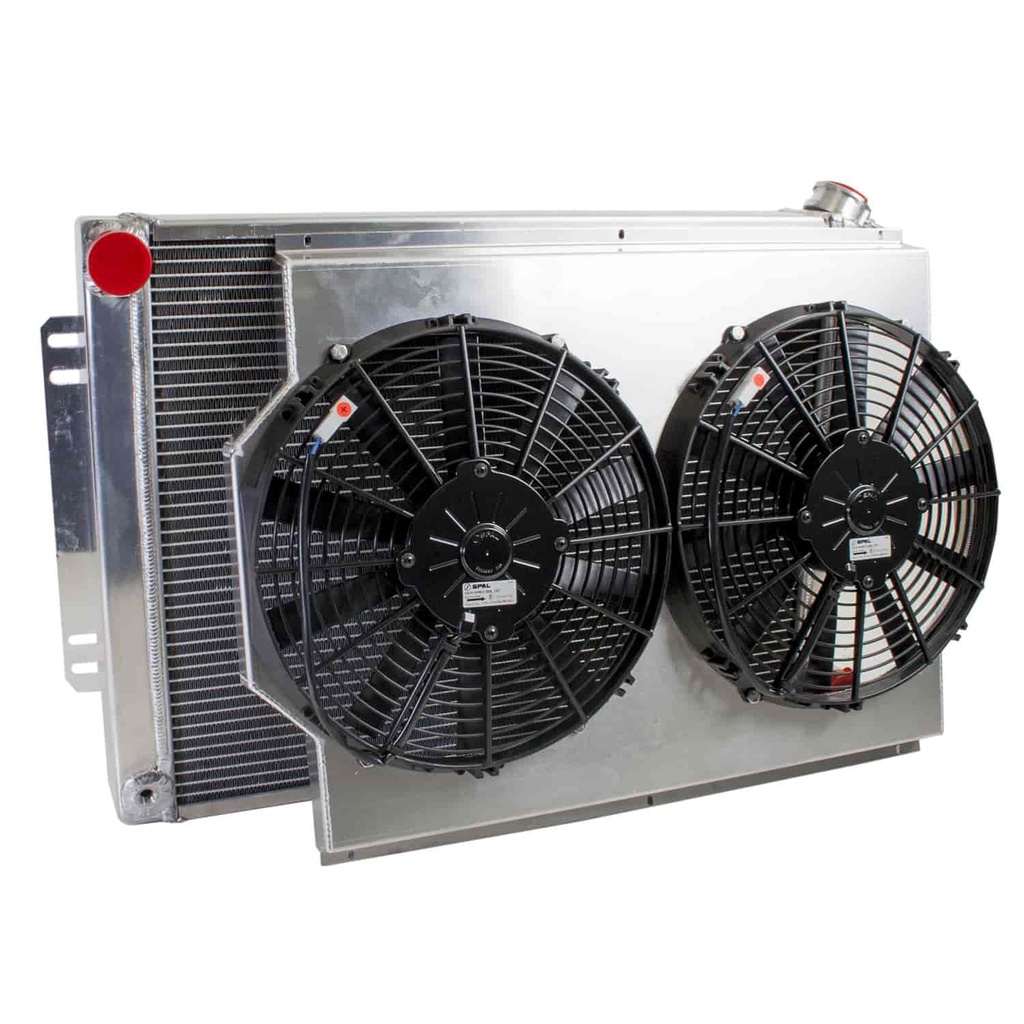 Griffin Radiators CU-70009: PerformanceFit Radiator ComboUnit for GM 1964-1967 A Body & 1967-1969 F Body with Transmission Cooler