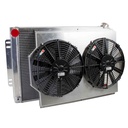 Griffin Radiators CU-70009: PerformanceFit Radiator ComboUnit for GM 1964-1967 A Body & 1967-1969 F Body with Transmission Cooler