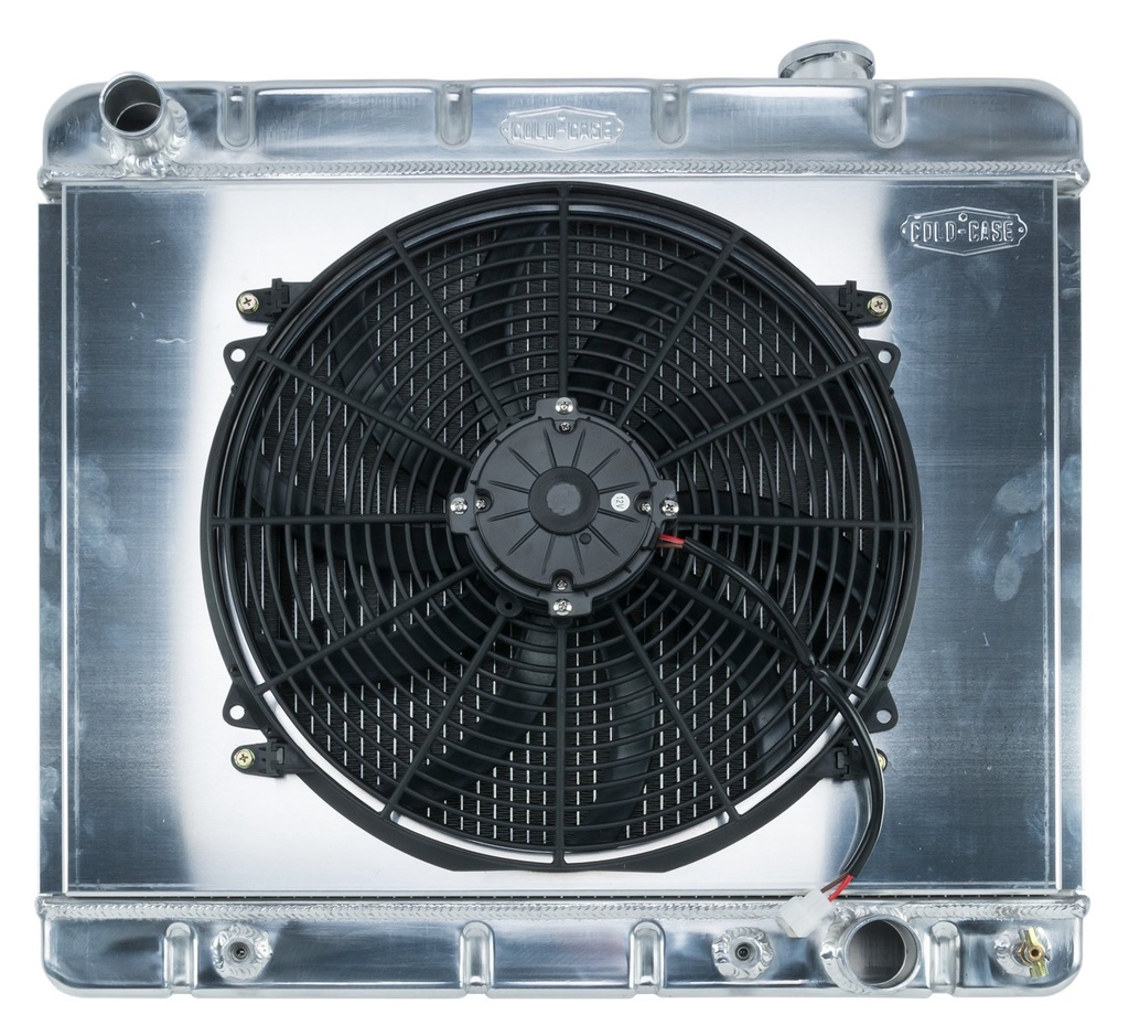 Cold Case Radiators GMT555AK: Aluminum Performance Radiator with Fan 1963-1966 GM C/K Pickup