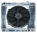 Cold Case Radiators GMT555AK: Aluminum Performance Radiator with Fan 1963-1966 GM C/K Pickup