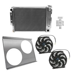 Summit Racing™ Performance Fit Aluminum Radiator and Fan Combos