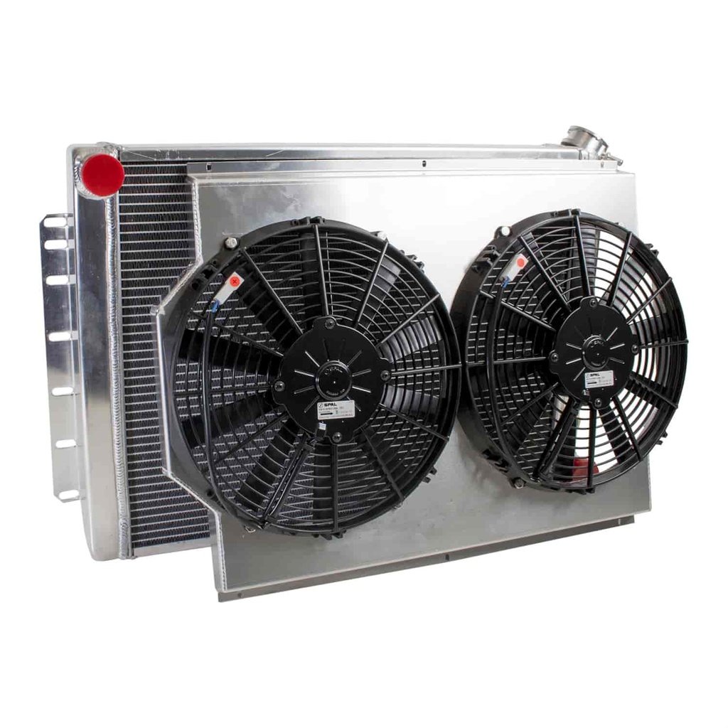 Griffin Radiators CU-70016: PerformanceFit Radiator ComboUnit for GM 1959-1970 B Body with Transmission Cooler
