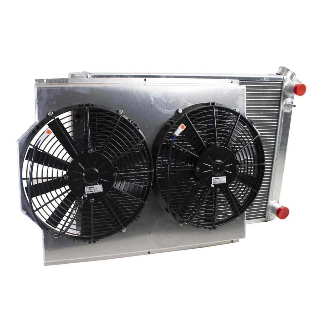 Griffin Radiators CU-70019-LS: PerformanceFit Radiator ComboUnit for LS Swap GM 1968-1979 X Body with Transmission Cooler