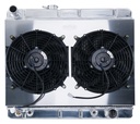 Cold Case Radiators GPG34ASK: Aluminum Performance Radiator with Fan & Shroud Kit 1964-1967 Pontiac GTO, Tempest, LeMans Without AC - Automatic Transmission