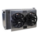 Griffin Radiators CU-25241-X: ClassicCool ComboUnit Universal Fit Radiator and Fan Single Pass Crossflow Design 27.50" x 15.50" with No Options