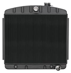 Cold Case Radiators CHT562AB: CHT562AB Black Night Rider Series Aluminum Radiator for 1955-1957 Tri-5 Chevy; V8 Mount