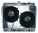 Cold Case Radiators CHI565AK: Aluminum Performance Radiator with Fan 1961-1965 Chevy Impala