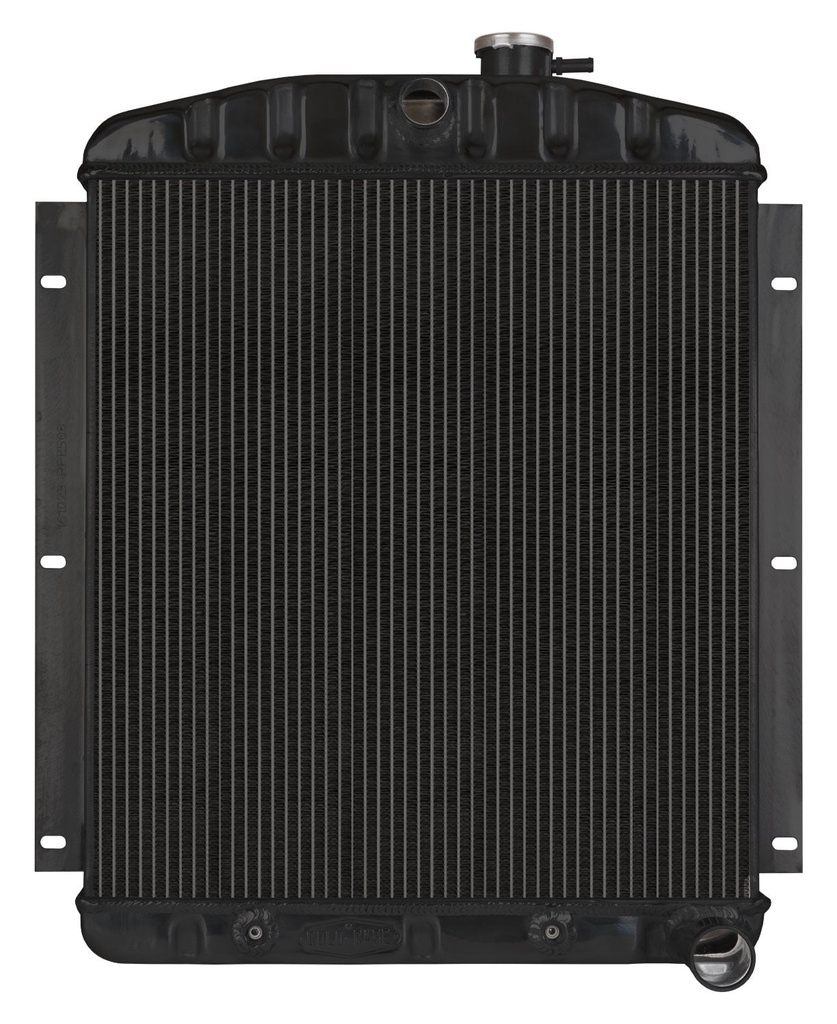 Cold Case Radiators GMT568AB: GMT568AB Black Night Rider Series Aluminum Radiator for 1947-1954 Chevy Pickup