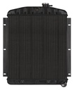 Cold Case Radiators GMT568AB: GMT568AB Black Night Rider Series Aluminum Radiator for 1947-1954 Chevy Pickup