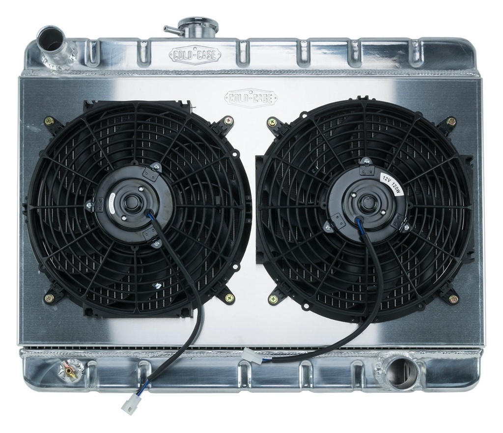 Cold Case Radiators GPG34K: Aluminum Performance Radiator with Fan 1966-1967 Pontiac GTO