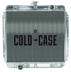 Cold Case Radiators FOM560A: Aluminum Performance Radiator 1967-1970 Ford Mustang