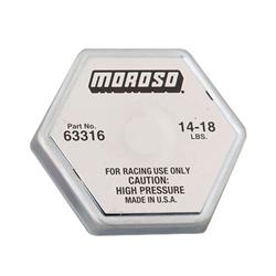 Moroso 63316: Radiator Cap 14-18 lbs