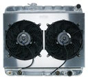 Cold Case Radiators GPG22AK: Aluminum Performance Radiator with Fan & Shroud Kit 1964-1965 Pontiac GTO, Tempest, LeMans With AC - Automatic Transmission