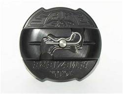 Meziere WCC301: Locking Radiator Safecap 16 lbs Black Anodized