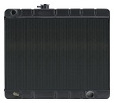 Cold Case Radiators GPG34B: GPG34B Black Night Rider Series Aluminum Radiator for 1966-1967 Pontiac GTO w/o A/C, Manual Trans