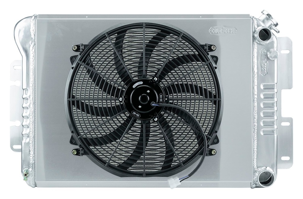 Cold Case Radiators CHC547AK: Aluminum Performance Radiator with Fan 1967-1969 Chevy Camaro & Pontiac Firebird