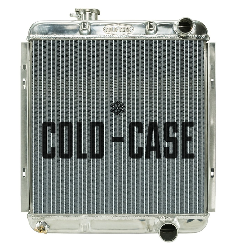 Cold Case Radiators FOM564: Aluminum Performance Radiator 1964.5-1966 Ford Mustang