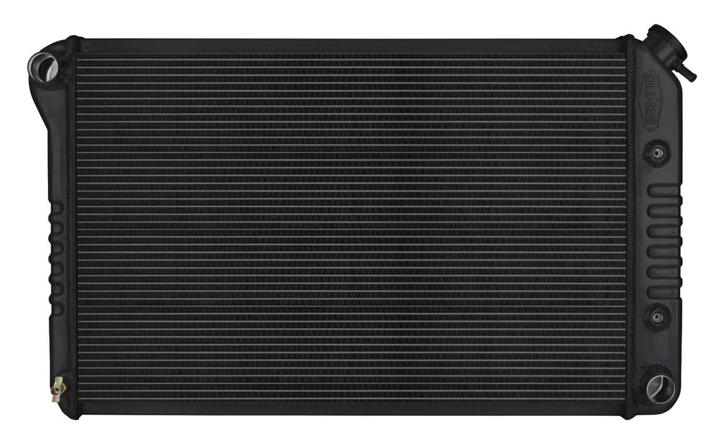 Cold Case Radiators CHC545AB: CHC545AB Black Night Rider Series Aluminum Performance Radiator for 1970-1981 Chevy Camaro, Auto Trans