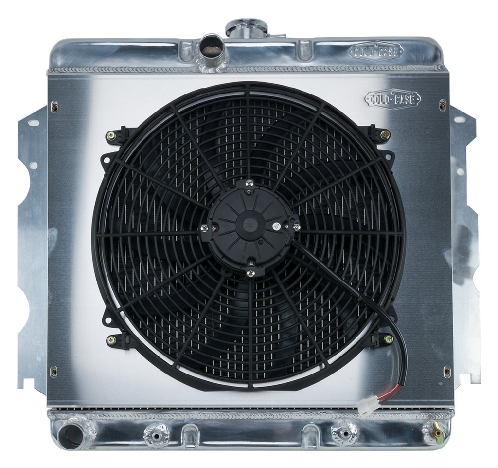 Cold Case Radiators MOP751AK: Aluminum Performance Radiator with Fan 1962-1974 Mopar A, B, C & E-Body