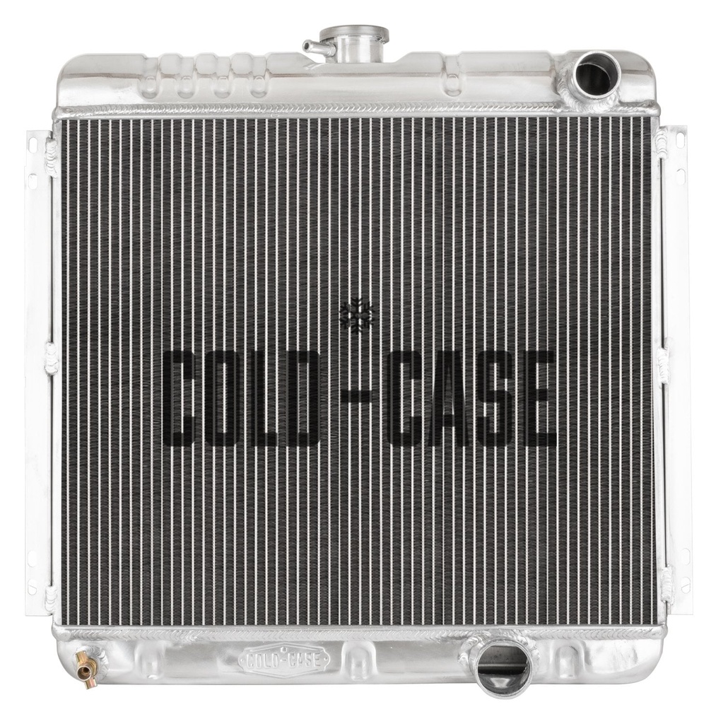 Cold Case Radiators FOM561: Aluminum Performance Radiator 1967-1970 Ford Mustang