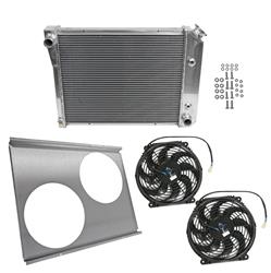 Summit Racing™ Performance Fit Aluminum Radiator and Fan Combos