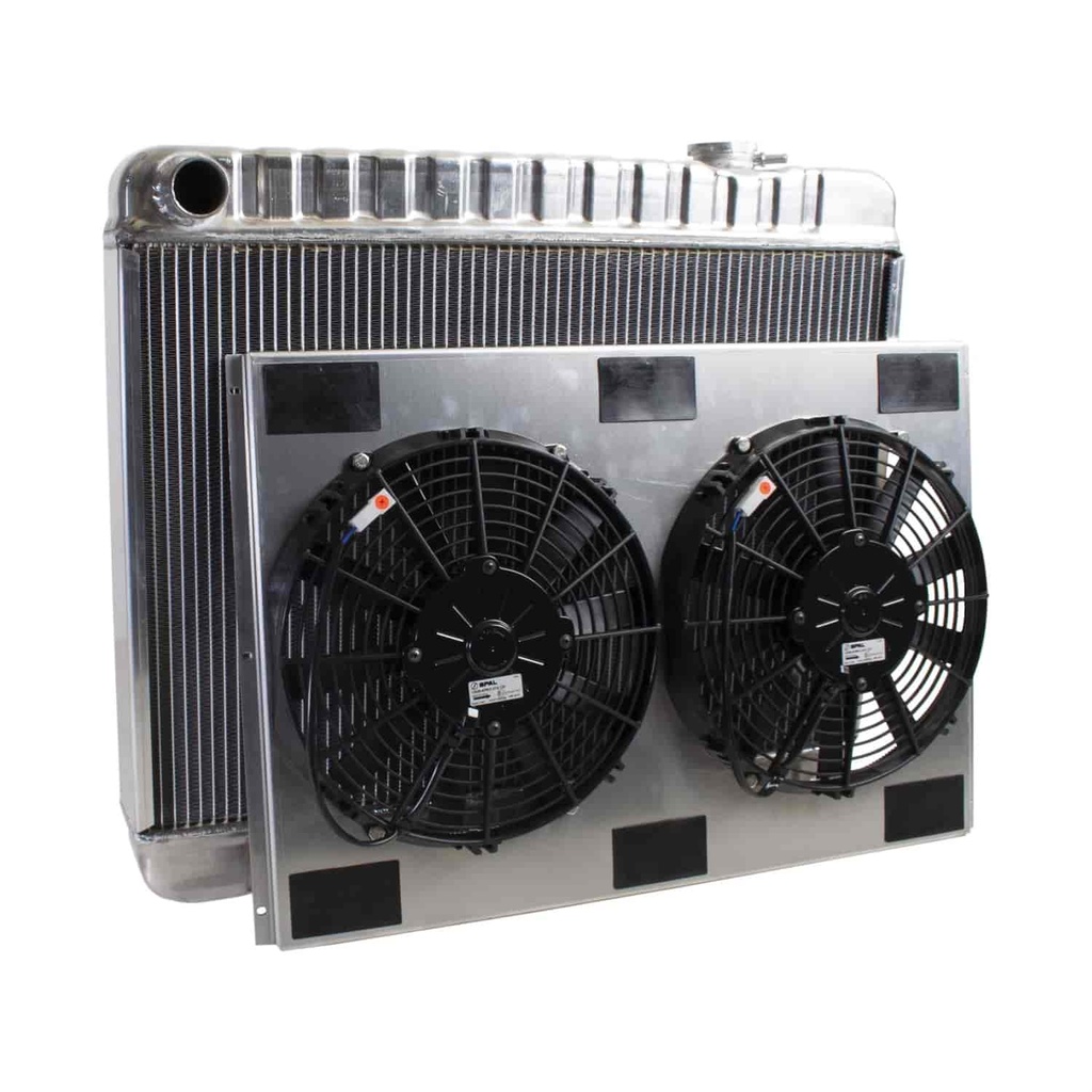 Griffin Radiators CU-70105: ExactFit Radiator ComboUnit for 1963-1966 Chevy/GMC Pickup Truck & Suburban