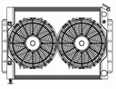 Griffin Radiators CU-70016-LS: PerformanceFit Radiator ComboUnit for LS Swap GM 1959-1970 B Body with Transmission Cooler