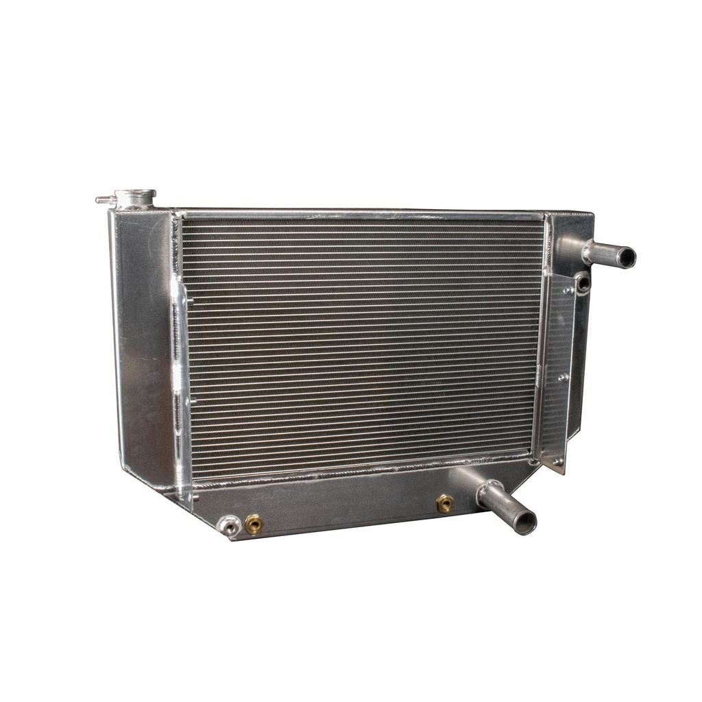 Griffin Radiators 8-70201: PerformanceFit Radiator 1955-1957 Tri Five Chevy LS Swap with Transmission Cooler