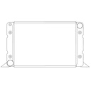 Griffin Radiators 2-56185-H: MegaCool Universal Radiator
