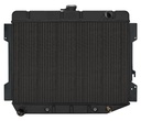 Cold Case Radiators MOP754AB: MOP754AB Black Night Rider Series Aluminum Performance Radiator for 1966-1974 Mopar B/E-Body; Challenger, Auto Trans
