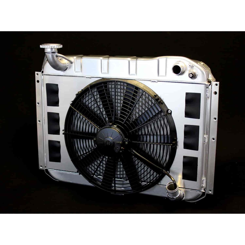 DeWitts 6139055M: LSX Swap Direct Fit Aluminum Radiator 1955-1960 Corvette Small Block