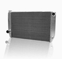 Griffin Radiators 1-26241-XS: ClassicCool Universal Fit Radiator Single Pass Crossflow Design 27.50" x 15.50" with Straight Outlet