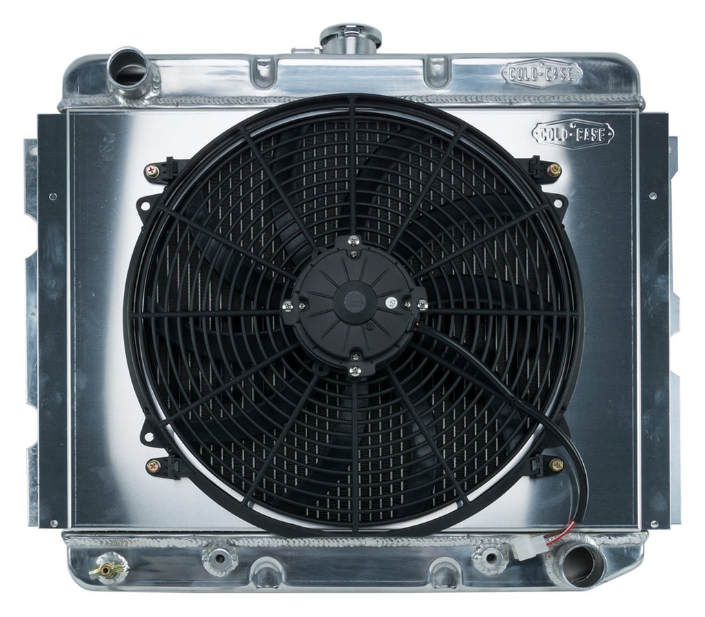 Cold Case Radiators MOP752AK: Aluminum Performance Radiator with Fan 1966-1973 Mopar B, C & E-Body