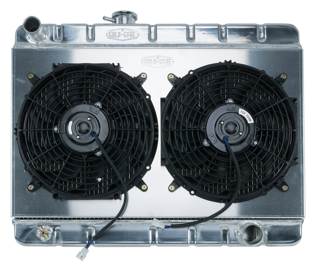 Cold Case Radiators GPG38K: Aluminum Performance Radiator with Fan 1966-1967 Pontiac GTO