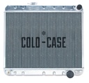Cold Case Radiators GPG18: Aluminum Performance Radiator 1964-1965 Pontiac GTO, Tempest, LeMans Without AC - Manual Transmission