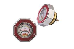 Mr Gasket 2471R: Red Domestic ThermoCap 16 psi